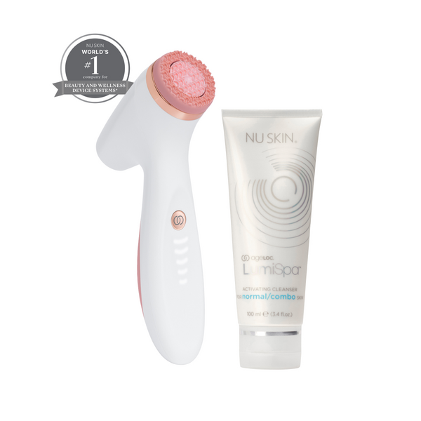 ageLOC LumiSpa iO Rose Gold Cleansing Kit – normale bis Mischhaut